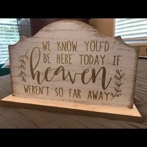 Wedding sign.